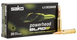 SAKO (TIKKA) PowerHead Blade 6.5Creedmoor 120gr 20 Per Box/10 Case SAKO (TIKKA) PowerHead Blade 6.5Creedmoor 120gr 20 Per Box/10 Case