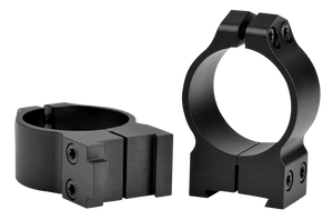 Warne 14BM Maxima Matte Black Steel 30mm Tube Medium Vertical Split Dovetail, 0 MOA Fits CZ 550 Warne 14BM Maxima Matte Black Steel 30mm Tube Medium Vertical Split Dovetail, 0 MOA Fits CZ 550