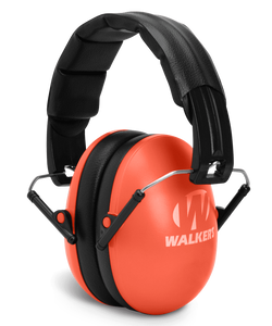 Walker's GWPYWFM2COR Folding Muff 23 dB Over the Head Coral/Black Polymer Fits Youth/Women Walker's GWPYWFM2COR Folding Muff 23 dB Over the Head Coral/Black Polymer Fits Youth/Women