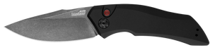 Kershaw 7100BW Launch 1 3.40" Folding Drop Point Plain Black Oxide Blackwash CPM 154 SS, Blade Black Aluminum Handle Kershaw 7100BW Launch 1 3.40" Folding Drop Point Plain Black Oxide Blackwash CPM 154 SS, Blade Black Aluminum Handle