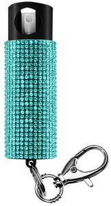 SKYLINE USA INC PSGDBOTL Pepper Spray Bling-It-On 18% OC/UV Dye Range 16ft 0.50oz Teal Includes Keychain SKYLINE USA INC PSGDBOTL Pepper Spray Bling-It-On 18% OC/UV Dye Range 16ft 0.50oz Teal Includes Keychain