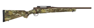 Mossberg 28276 Patriot Compact 308 Win 5+1 18" Patriot Brown Cerakote Threaded Bull Barrel, Patriot Brown Cerakote Steel Receiver w/Picatinny Rail, MultiCam Fixed Synthetic Stock Mossberg 28276 Patriot Compact 308 Win 5+1 18" Patriot Brown Cerakote Threaded Bull Barrel, Patriot Brown Cerakote Steel Receiver w/Picatinny Rail, MultiCam Fixed Synthetic Stock