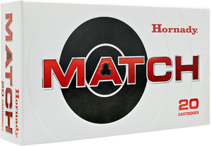 Hornady 8105 Match 308Win 178gr Boat Tail Hollow Point 20 Per Box/10 Case Hornady 8105 Match 308Win 178gr Boat Tail Hollow Point 20 Per Box/10 Case