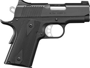 Kimber Mfg.,inc 3200061CA Ultra Carry II (CA) 45 ACP 7+1 3" Matte Black Steel Slide Black Synthetic Double Diamond Checkering Grip Kimber Mfg.,inc 3200061CA Ultra Carry II (CA) 45 ACP 7+1 3" Matte Black Steel Slide Black Synthetic Double Diamond Checkering Grip
