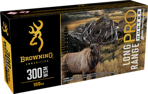 Browning Ammo B192530002 Long Range Pro 300WSM 180gr 20 Per Box/10 Case Browning Ammo B192530002 Long Range Pro 300WSM 180gr 20 Per Box/10 Case