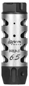 Odin Works MBATLAS65 Atlas Compensator 5/8-24 Threads 3" OAL 1" Diameter 6.5 Grendel Odin Works MBATLAS65 Atlas Compensator 5/8-24 Threads 3" OAL 1" Diameter 6.5 Grendel