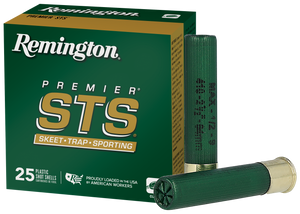 Remington Ammunition 20750 Premier STS 410 Gauge 2.50" 1/2 oz 9 Shot 25 Per Box/ 10 Cs Remington Ammunition 20750 Premier STS 410 Gauge 2.50" 1/2 oz 9 Shot 25 Per Box/ 10 Cs