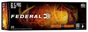 FED FUSION 6.5PRC 140GR TIPPED 20/10 FED FUSION 6.5PRC 140GR TIPPED 20/10
