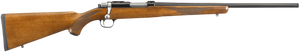Ruger 7225 77/22 22 Hornet 6+1 Capacity, 20" Threaded Barrel, Blued Alloy Steel, Integral Scope Mount On A Solid Steel Receiver, American Walnut Stock Ruger 7225 77/22 22 Hornet 6+1 Capacity, 20" Threaded Barrel, Blued Alloy Steel, Integral Scope Mount On A Solid Steel Receiver, American Walnut Stock