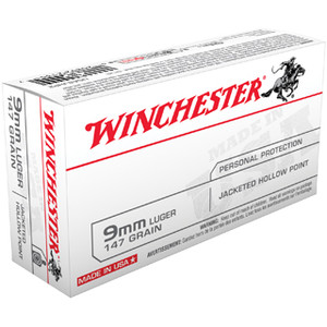 WIN DEFENSE 9MM 147GR JHP 50/10 WIN DEFENSE 9MM 147GR JHP 50/10