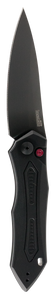 Kershaw 7800BLK Launch 6 3.75" Folding Drop Point Plain Black DLC CPM 154 SS Blade Black Anodized Aluminum Handle Includes Pocket Clip Kershaw 7800BLK Launch 6 3.75" Folding Drop Point Plain Black DLC CPM 154 SS Blade Black Anodized Aluminum Handle Includes Pocket Clip