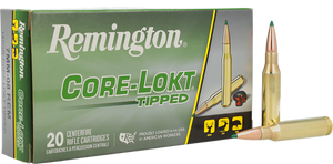 Remington Ammunition R20039 7mm-08Rem 140gr Core-Lokt Tipped 20 Per Box/10 Case Remington Ammunition R20039 7mm-08Rem 140gr Core-Lokt Tipped 20 Per Box/10 Case