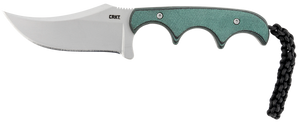 CRKT 2379 Minimalist Persian 2.76" Fixed Recurve Plain Bead Blasted 8Cr13MoV SS Blade/Green Contoured Resin Infused Fiber Handle Includes Lanyard/Sheath CRKT 2379 Minimalist Persian 2.76" Fixed Recurve Plain Bead Blasted 8Cr13MoV SS Blade/Green Contoured Resin Infused Fiber Handle Includes Lanyard/Sheath