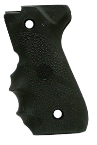 Hogue 92000 Rubber Grip Black Rubber with Finger Grooves for Beretta 92F, 96 Hogue 92000 Rubber Grip Black Rubber with Finger Grooves for Beretta 92F, 96