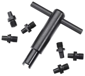 Pietta AC020+060 Revolver Nipple Wrench w/ 6 Pack #10 Cap Nipples Fits All Pietta Black Powder Revolvers Pietta AC020+060 Revolver Nipple Wrench w/ 6 Pack #10 Cap Nipples Fits All Pietta Black Powder Revolvers