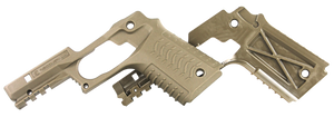 Recover Tactical CC3H-02 Grip & Rail System Tan Polymer Picatinny for Standard Frame 1911 Recover Tactical CC3H-02 Grip & Rail System Tan Polymer Picatinny for Standard Frame 1911