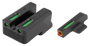 TruGlo TG13NV4PC TFX Pro Black | Green Tritium & Fiber Optic Orange Outline Front Sight Green Tritium & Fiber Optic Rear Sight TruGlo TG13NV4PC TFX Pro Black | Green Tritium & Fiber Optic Orange Outline Front Sight Green Tritium & Fiber Optic Rear Sight