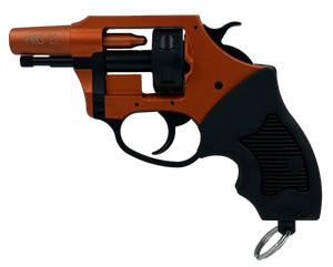 Charter Arms 82290 Pro 22 22 Blank, 6rd Orange Cerakote Frame, Black Rubber Grips Charter Arms 82290 Pro 22 22 Blank, 6rd Orange Cerakote Frame, Black Rubber Grips