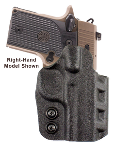 DeSantis Gunhide D94KB8WZ0 Cazzuto OWB Black Kydex Paddle Fits Springfield Prodigy w/wo Red Dot Fits 4.25-5" Barrel Left Hand DeSantis Gunhide D94KB8WZ0 Cazzuto OWB Black Kydex Paddle Fits Springfield Prodigy w/wo Red Dot Fits 4.25-5" Barrel Left Hand