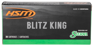 HSM 2225020N Varmint 22-250 Rem 55 gr Sierra BlitzKing 20 Per Box/ 25 Case HSM 2225020N Varmint 22-250 Rem 55 gr Sierra BlitzKing 20 Per Box/ 25 Case