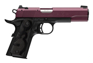 Browning 051061490 1911-22 Black Label Full Size Frame 22 LR 10+1 4.25" Matte Stainless Steel Barrel, Black Cherry Cerakote Serrated Steel Slide, Matte Black Polymer Frame w/Beavertail Browning 051061490 1911-22 Black Label Full Size Frame 22 LR 10+1 4.25" Matte Stainless Steel Barrel, Black Cherry Cerakote Serrated Steel Slide, Matte Black Polymer Frame w/Beavertail