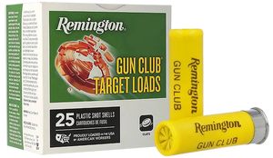 Remington Ammunition 20235 Gun Club 20Gauge 2.75" 7/8oz 8Shot 25 Per Box/10 Case Remington Ammunition 20235 Gun Club 20Gauge 2.75" 7/8oz 8Shot 25 Per Box/10 Case