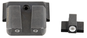 AmeriGlo SW801 Classic Tritium Sight Set for Smith & Wesson M&P Green Tritium White Outline Front Sight-Green Tritium White Outline Rear Sight AmeriGlo SW801 Classic Tritium Sight Set for Smith & Wesson M&P Green Tritium White Outline Front Sight-Green Tritium White Outline Rear Sight