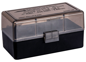 Berry's 29682 Ammo Box 223Rem/5.56NATO Smoke/Black Polypropylene 50rd Berry's 29682 Ammo Box 223Rem/5.56NATO Smoke/Black Polypropylene 50rd