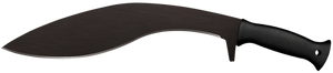 Cold Steel CS97KMPS Kukri Plus 13" Black Matte Baked-On Anti Rust 1055 Carbon Steel Blade/ Black Polypropylene Handle 18" Long Includes Sheath Cold Steel CS97KMPS Kukri Plus 13" Black Matte Baked-On Anti Rust 1055 Carbon Steel Blade/ Black Polypropylene Handle 18" Long Includes Sheath