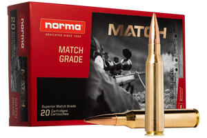 Norma Ammunition 10185442 Dedicated Precision Golden Target Match 338LapuaMag 250gr Hollow Point Boat Tail 20 Per Box/10 Case Norma Ammunition 10185442 Dedicated Precision Golden Target Match 338LapuaMag 250gr Hollow Point Boat Tail 20 Per Box/10 Case