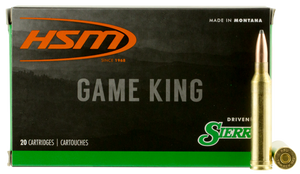 HSM 7MMMAG23N Game King 7mm Rem Mag 175 gr Sierra GameKing Spitzer Boat Tail 20 Per Box/ 20 Case HSM 7MMMAG23N Game King 7mm Rem Mag 175 gr Sierra GameKing Spitzer Boat Tail 20 Per Box/ 20 Case
