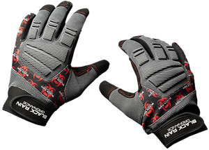 Black Rain Ordnance TACTGLOVEGRY/BLK/RD Tactical Gloves Black/Gray/Red Small Velcro Black Rain Ordnance TACTGLOVEGRY/BLK/RD Tactical Gloves Black/Gray/Red Small Velcro