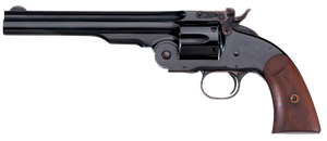 Taylors & Company 550639 Second Model Schofield 45 Colt (LC) Caliber with 7" Barrel, 6rd Capacity Cylinder, Overall Blued Finish Steel & Walnut Grip Taylors & Company 550639 Second Model Schofield 45 Colt (LC) Caliber with 7" Barrel, 6rd Capacity Cylinder, Overall Blued Finish Steel & Walnut Grip