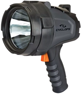 Walker's CYC1000HHS Cyclops Spotlight Black 1000 Lumens LED Polymer 550 Meters Walker's CYC1000HHS Cyclops Spotlight Black 1000 Lumens LED Polymer 550 Meters