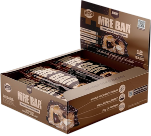 Redcon1 RC1MREBOCC12 MRE Protein Bar Oatmeal Chocolate Chip 12 Pack Redcon1 RC1MREBOCC12 MRE Protein Bar Oatmeal Chocolate Chip 12 Pack