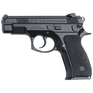 CZ 75 D PCR COMPACT 9MM 3.75 DECOCKER BLK 14RD CZ 75 D PCR COMPACT 9MM 3.75 DECOCKER BLK 14RD