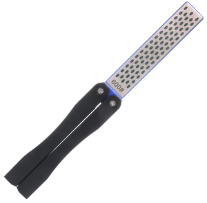 Cold Steel CSKSDSDW Double Sided Knife Sharpener Black Folding Diamond Sharpener Coarse/Fine Cold Steel CSKSDSDW Double Sided Knife Sharpener Black Folding Diamond Sharpener Coarse/Fine