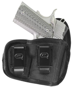 Crossfire Shooting Gear CRFCYCLSA1M1R The Cyclone IWB/OWB Size 01 Black Foam Laminate Belt Clip Fits Micro 1-1.50" Barrel Right Hand Crossfire Shooting Gear CRFCYCLSA1M1R The Cyclone IWB/OWB Size 01 Black Foam Laminate Belt Clip Fits Micro 1-1.50" Barrel Right Hand