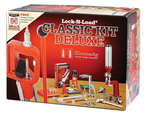 Hornady 085010 Lock-N-Load Classic Deluxe Kit Cast Iron Hard Plastic Hornady 085010 Lock-N-Load Classic Deluxe Kit Cast Iron Hard Plastic
