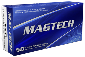 Magtech 45B Range/Training 45ACP 230gr Full Metal Jacket Semi Wadcutter 50 Per Box/20 Case Magtech 45B Range/Training 45ACP 230gr Full Metal Jacket Semi Wadcutter 50 Per Box/20 Case