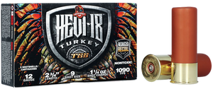 HEVI-Shot HS4109 HEVI-18 TSS Turkey 12Gauge 2.75" 1 1/4oz Tungsten 9Shot 5 Per Box/10 Case HEVI-Shot HS4109 HEVI-18 TSS Turkey 12Gauge 2.75" 1 1/4oz Tungsten 9Shot 5 Per Box/10 Case