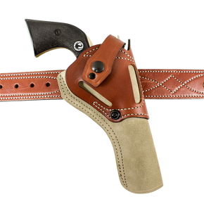 DeSantis Gunhide 189NJ5XZ0 Wild Hog OWB Natural Leather Belt Fits Ruger Wrangler 7 1/2" Ambidextrous DeSantis Gunhide 189NJ5XZ0 Wild Hog OWB Natural Leather Belt Fits Ruger Wrangler 7 1/2" Ambidextrous