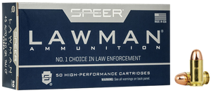 Speer 53885 Lawman Training Clean-Fire 45ACP 230gr Total Metal Jacket Round Nose 50 Per Box/20 Case Speer 53885 Lawman Training Clean-Fire 45ACP 230gr Total Metal Jacket Round Nose 50 Per Box/20 Case