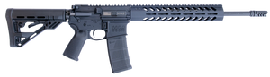 HM Defense HM15FMB556 Defender M5 5.56x45mm NATO Caliber with 16" Barrel, 30+1 Capacity, Black Hard Coat Anodized Metal Finish, Black Mil-Spec HM Stock & Enhanced Polymer Grip Right Hand HM Defense HM15FMB556 Defender M5 5.56x45mm NATO Caliber with 16" Barrel, 30+1 Capacity, Black Hard Coat Anodized Metal Finish, Black Mil-Spec HM Stock & Enhanced Polymer Grip Right Hand