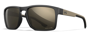 Wiley X AC6FND04 Founder Tungsten Mirror Lens Polycarbonate Matte Black w/ Tan Frame Frame Wiley X AC6FND04 Founder Tungsten Mirror Lens Polycarbonate Matte Black w/ Tan Frame Frame