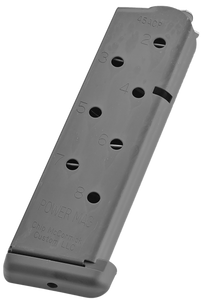 CMC Products 16131C Power Mag 8rd 45 ACP Fits 1911 Government Black Stainless Steel CMC Products 16131C Power Mag 8rd 45 ACP Fits 1911 Government Black Stainless Steel