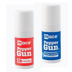 MACE PEPPER GUN REFILLS 1 WATER 1 PEPPER MACE PEPPER GUN REFILLS 1 WATER 1 PEPPER