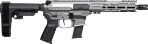CMMG 45A890FTNG Banshee FE MkG 45 ACP 13+1 8" Black Nitride Threaded Barrel, M-LOK Handguard, Titanium Cerakote Aluminum Receiver w/Picatinny Rail, Black Polymer CMMG RipBrace, CMMG Zeroed Grip CMMG 45A890FTNG Banshee FE MkG 45 ACP 13+1 8" Black Nitride Threaded Barrel, M-LOK Handguard, Titanium Cerakote Aluminum Receiver w/Picatinny Rail, Black Polymer CMMG RipBrace, CMMG Zeroed Grip