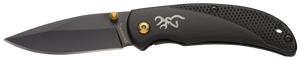 Browning 3220340 Prism 3 EDC Folding 2.38" Plain Black Oxide 7Cr17MoV SS Blade, Black w/Brass Accents & Logo Anodized Aluminum Handle, Includes Pocket Clip Browning 3220340 Prism 3 EDC Folding 2.38" Plain Black Oxide 7Cr17MoV SS Blade, Black w/Brass Accents & Logo Anodized Aluminum Handle, Includes Pocket Clip