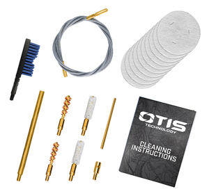 Otis FG70122 Patriot Cleaning Kit .17/.22Cal Handgun/Rifle/15 Pieces Yellow Plastic Box Case Otis FG70122 Patriot Cleaning Kit .17/.22Cal Handgun/Rifle/15 Pieces Yellow Plastic Box Case